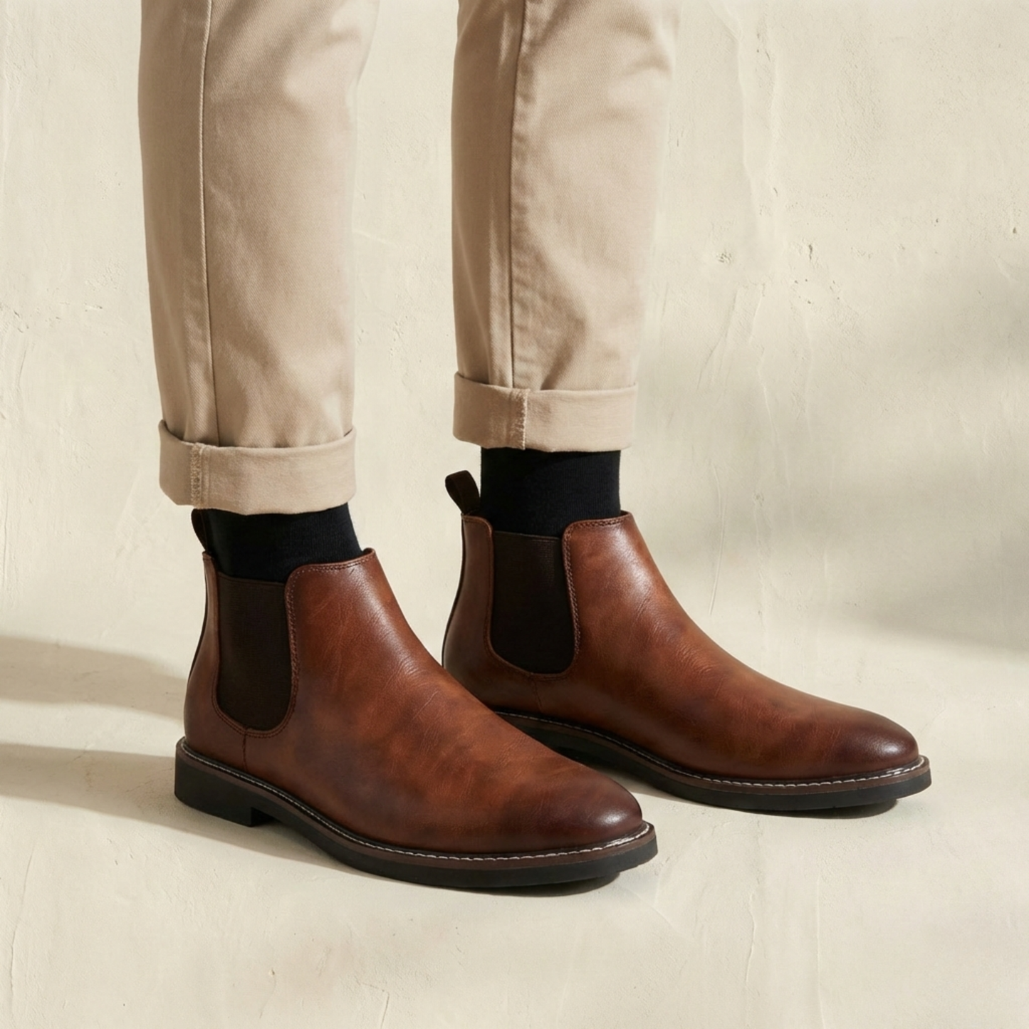 LUCIEN | Tall leather boots