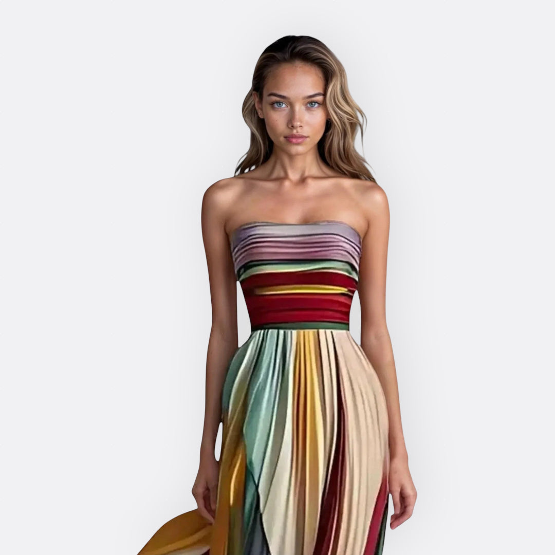 Lise - Strapless long dress