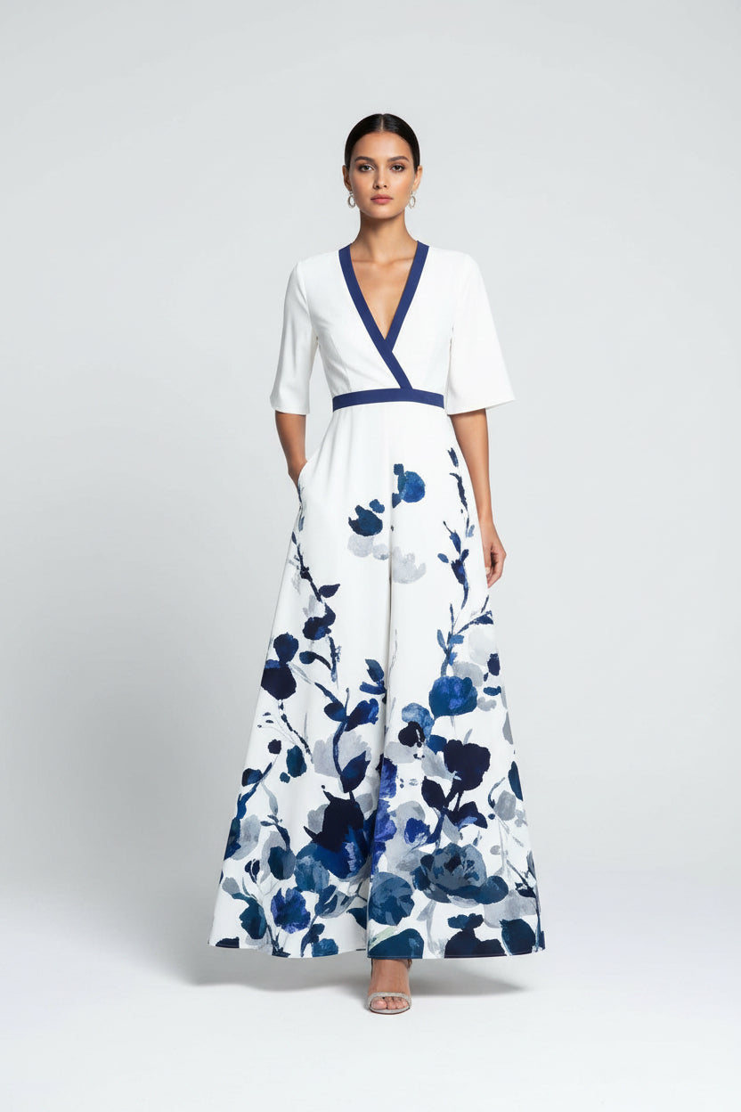 Elegant dresses for women | V-neck and defined waist