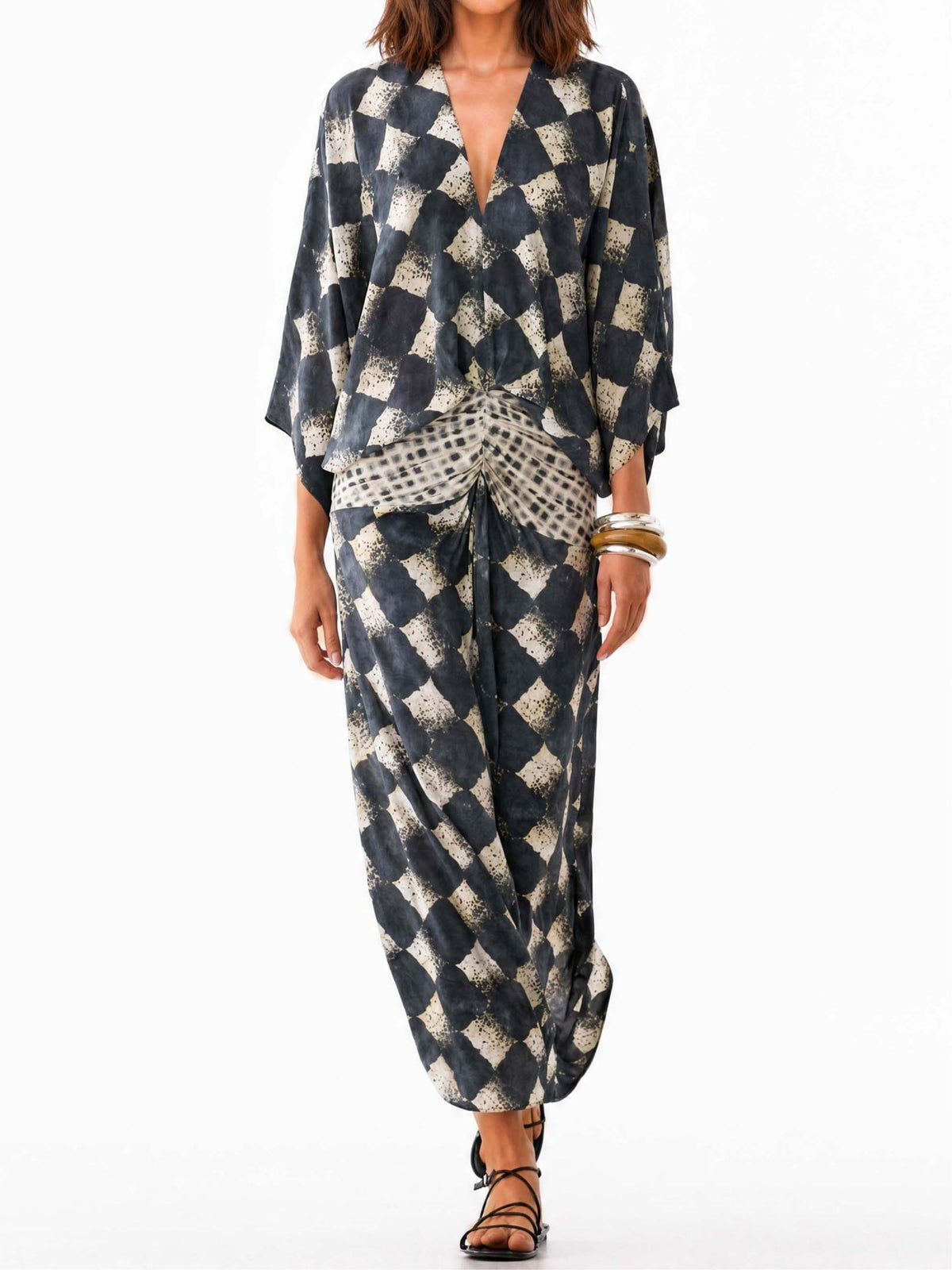 Sofía | Mediterranean Mosaic Dress