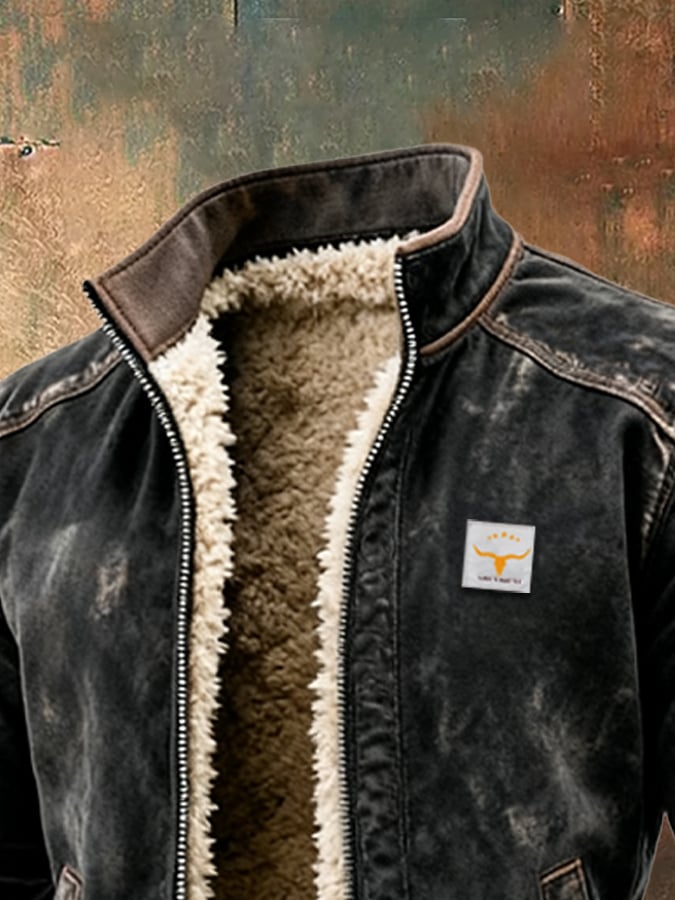 RICCARDO™ | CHAQUETA DE CUERO TÉRMICO