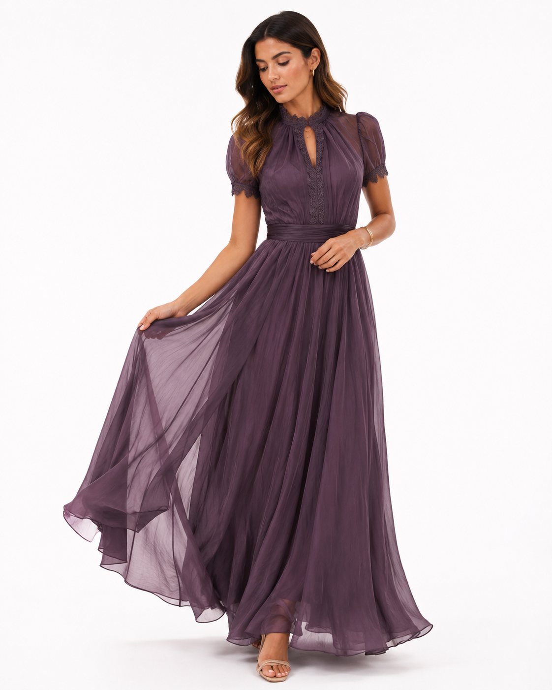 JULIE | Chiffon Maxi Dress