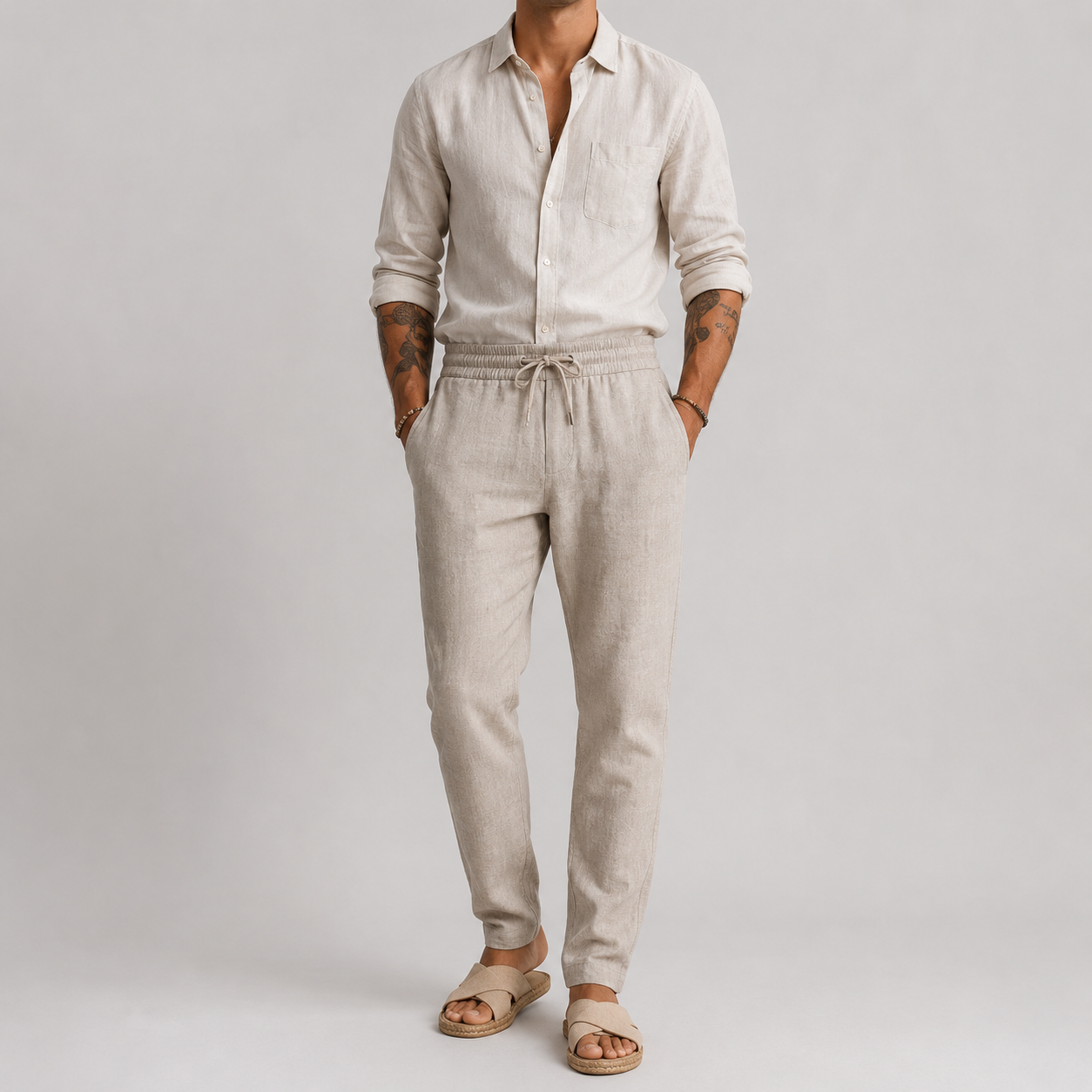 Mateo | Linen trousers for summer