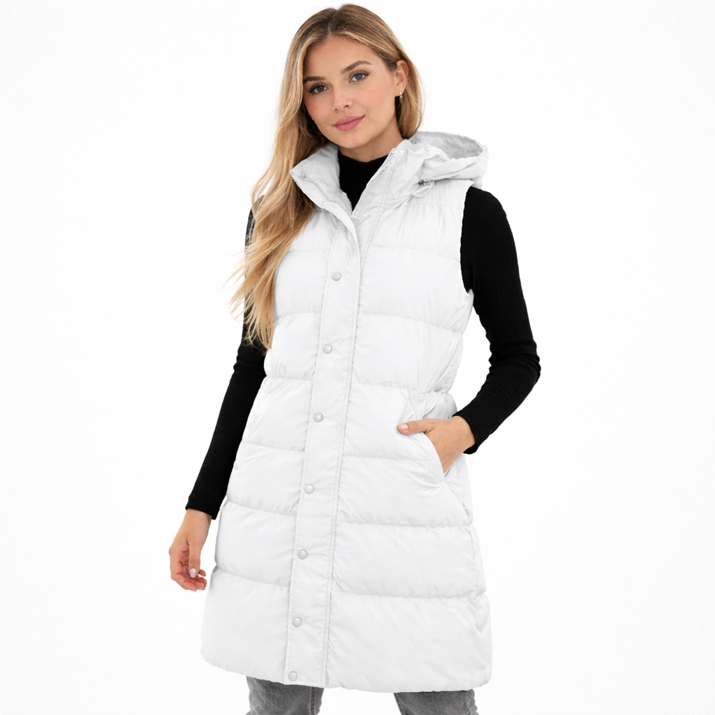Padded Hooded Vest