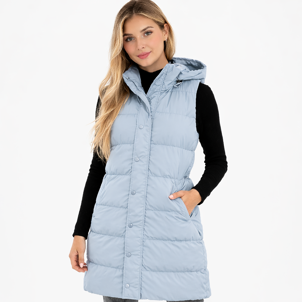 Padded Hooded Vest