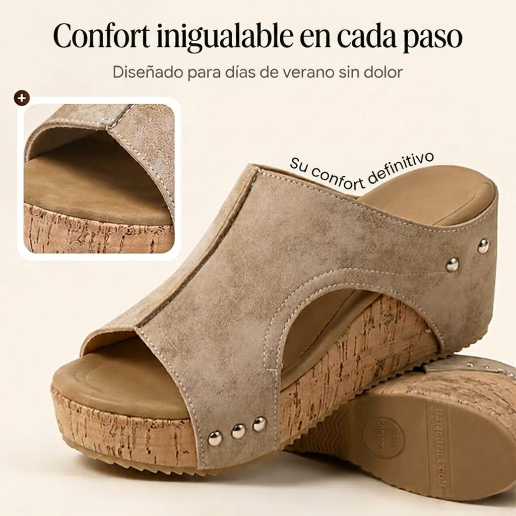 Anna | Orthopedic Support Wedge Sandals