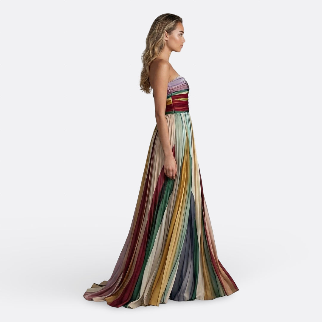 Lise - Strapless long dress