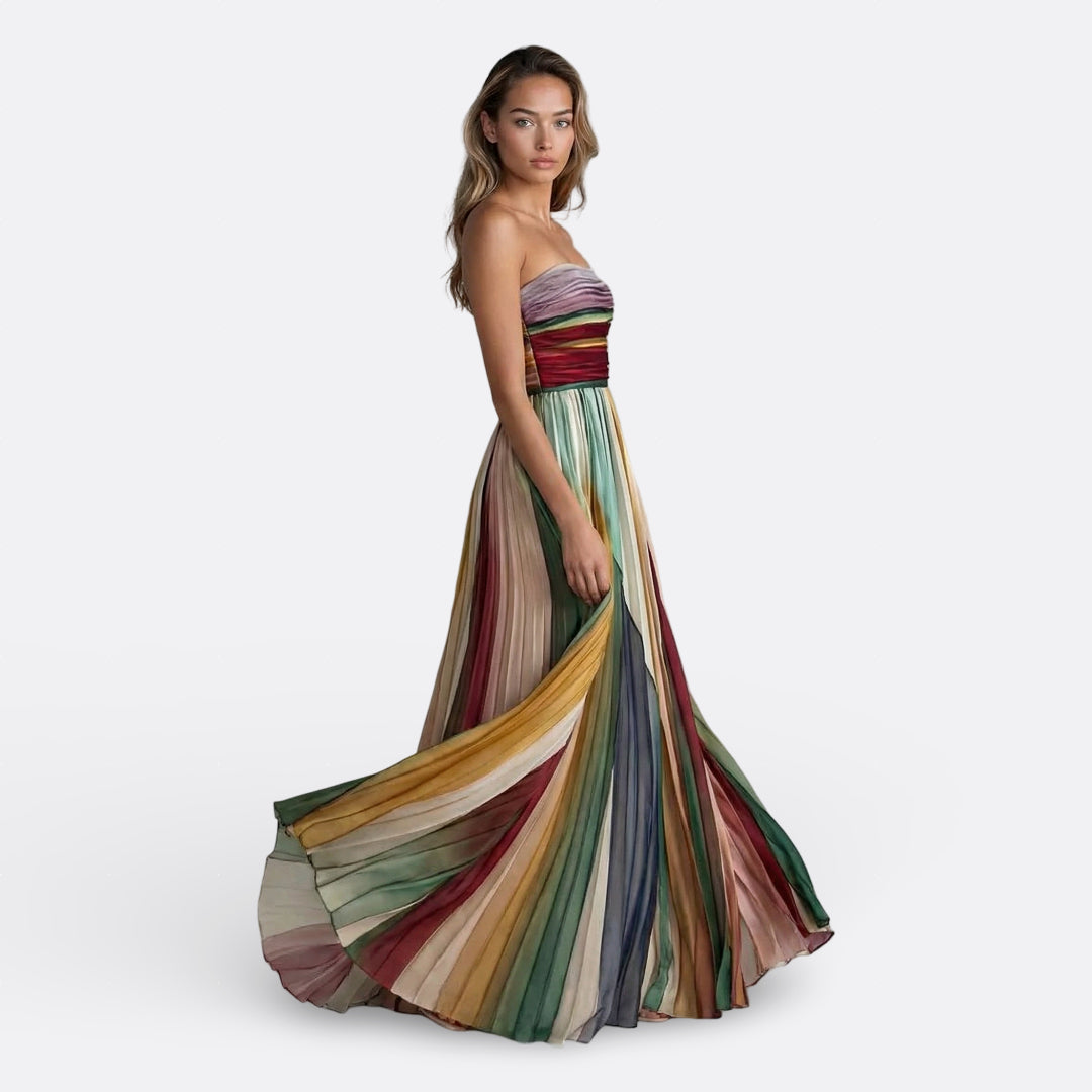 Lise - Strapless long dress