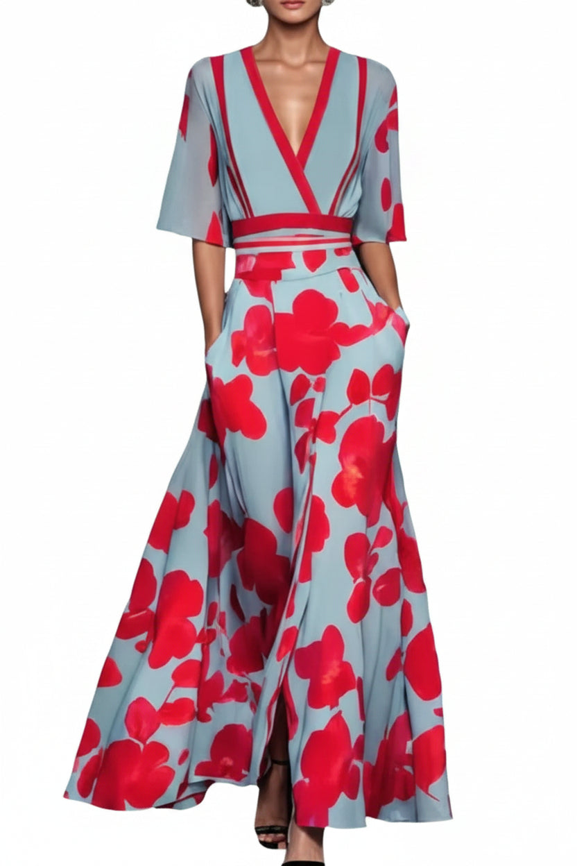 Elegant dresses for women | V-neck and defined waist