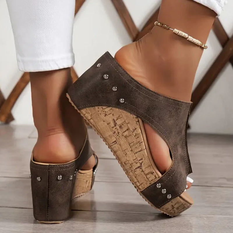 Anna | Orthopedic Support Wedge Sandals