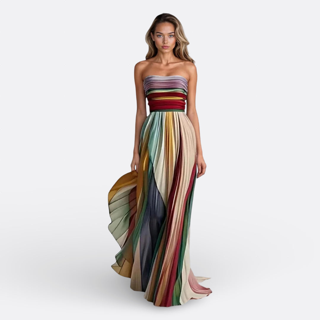 Lise - Strapless long dress
